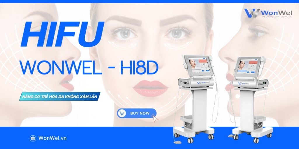 Máy hifu WonWel Chính hãng Hi8D