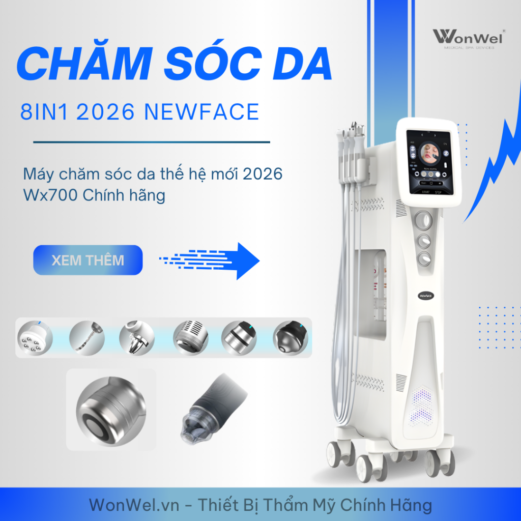 Công dụng của máy chăm sóc da newface 8in1 WX700 Công dụng của máy chăm sóc da newface 8in1 WX700